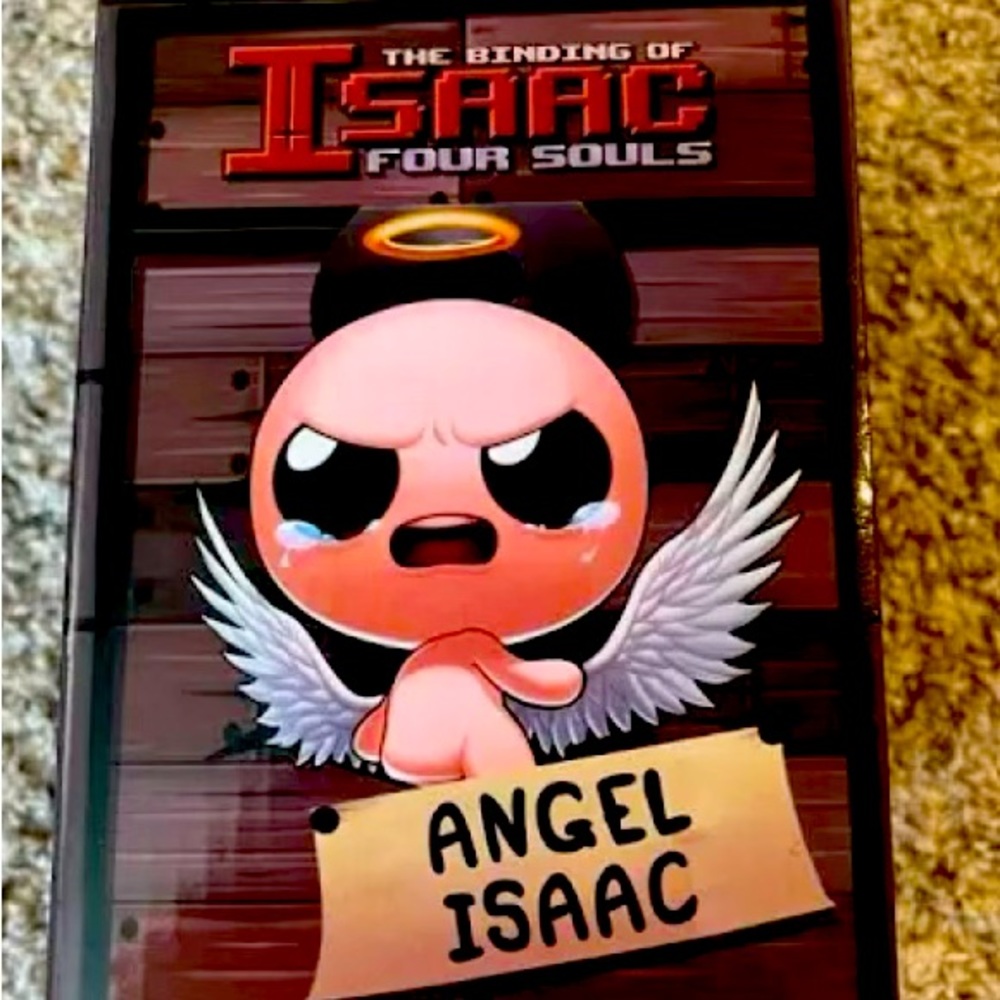 The binding of Isaac four souls ANGELIC Isaac Figure - Four Souls Requiem